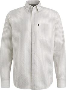 Vanguard Overhemd Dobby Streep Beige