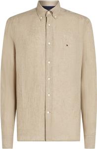 Tommy Hilfiger Overhemd Linnen Sandalwood