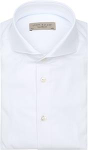John Miller Overhemd Twill Wit