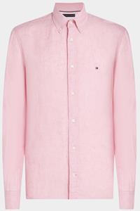 Tommy Hilfiger Casual hemd lange mouw pigment dyed li solid rf shirt mw0mw34602/tol