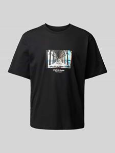 Jack & Jones Shirt met korte mouwen JORVESTERBRO PICTURE TEE SS CREW NECK SN