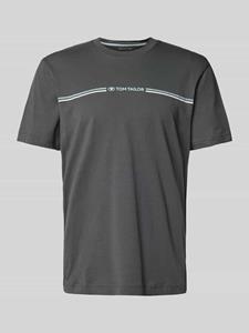 Tom Tailor T-shirt met logo-frontprint