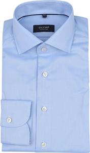 Olymp Signature Twill Overhemd Lichtblauw