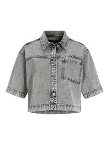 Jack and Jones Jxsandy Comfort Ss Denim Shirt Dnm :