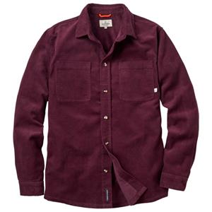 Passenger  Backcountry Cord Shirt - Overhemd, rood