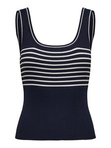 Jacqueline de Yong nanna s/l square neck stripe top 15344853 blazer