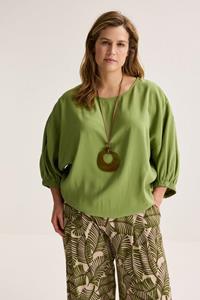 Améline Vleermuisblouse Op Elastiek