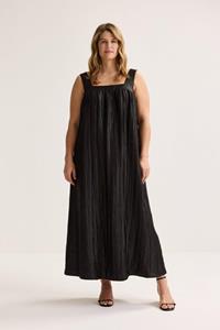 Améline Lange Jurk Met Open Rug