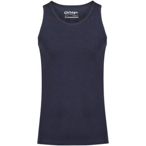 Garage T-shirt  Stretch Basic Singlet Donkerblauw