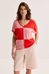 Mayerline Colourblocking Trui Met Kapmouwtjes