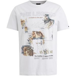 PME Legend Jersey T-Shirt Logo Wit