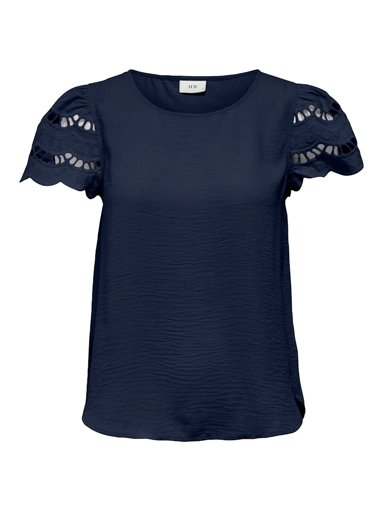 Jacqueline de Yong Hannah life s/s lace top
