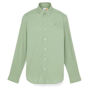 Timberland  Long Sleeve Stretch Poplin Shirt - Overhemd, groen