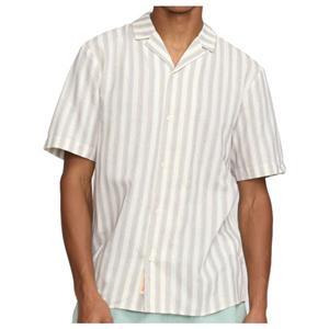 Revolution  Short-Sleeved Cuban Shirt - Overhemd, wit