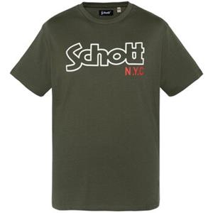 Schott T-shirt Korte Mouw  TSVINTAGE
