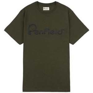 Penfield T-shirt Korte Mouw  T-shirt Bear Chest