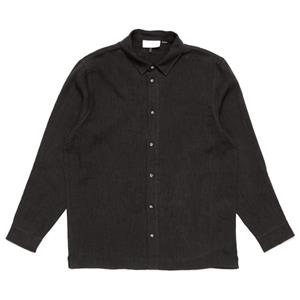 Mazine  Classic Linen Shirt - Overhemd, zwart
