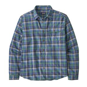 Patagonia  L/S LW Fjord Flannel Shirt - Overhemd, blauw