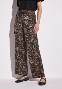Street One Broek met gedessineerde Wide Legs