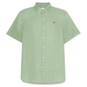 Timberland  Mill Brook Linen Short Sleeve Shirt - Overhemd, groen