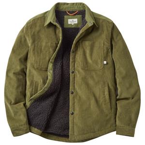 Passenger  Kodiak 2.0 Sherpa Lined Cord Overshirt - Overhemd, olijfgroen