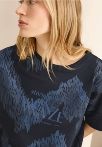 Cecil Shirt met print met tekst