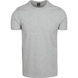 Profuomo T-shirt  T-Shirt Grijs Melange