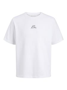 Jack & Jones jprfranco ss tee styd ss25 12286343 bright white