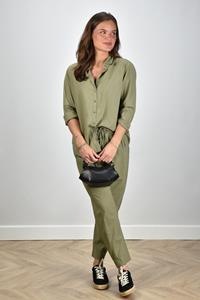 Xirena broek met elastische band Draper groen