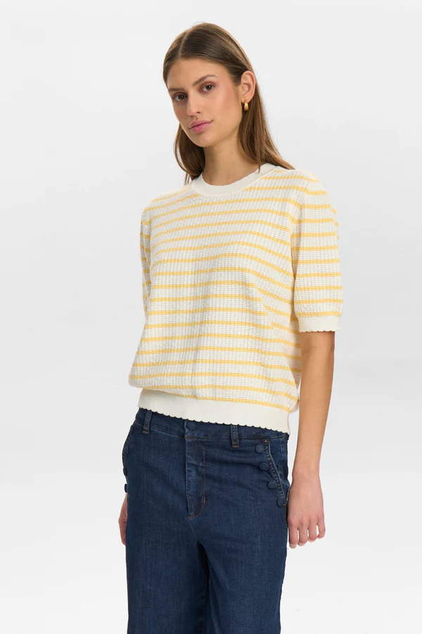 Nümph Numph nunicole pullover gots 703114 1061 golden haze