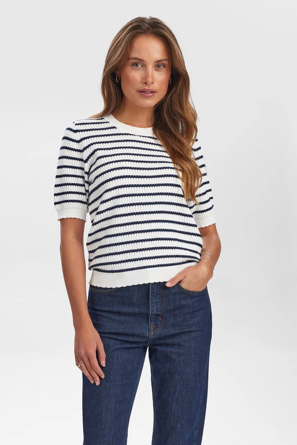 Nümph Numph nunicole pullover gots 703114 3038 dark sapphire