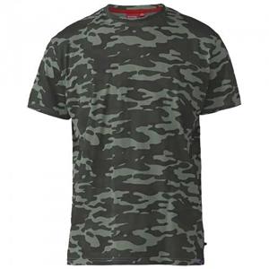 Duke Heren D555 Gaston Camouflage Kingsize T-shirt 4XL