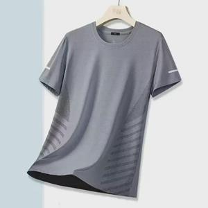 VantaGoods Heren snel drogend mesh ijs zijde T-shirt - ademend, losse pasvorm, korte mouwen, zomer outdoor top 5XL