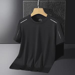 VantaGoods Heren snel drogend Ice Silk Mesh Loose Fit strand T-shirt M