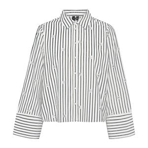 Vero moda Vmleila Ls Loose Short Shirt Wvn