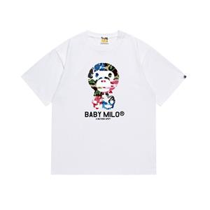 VantaGoods Unisex Camouflage Ape Head Print Casual Losse Korte Mouw T-shirt voor Zomermode Small wit