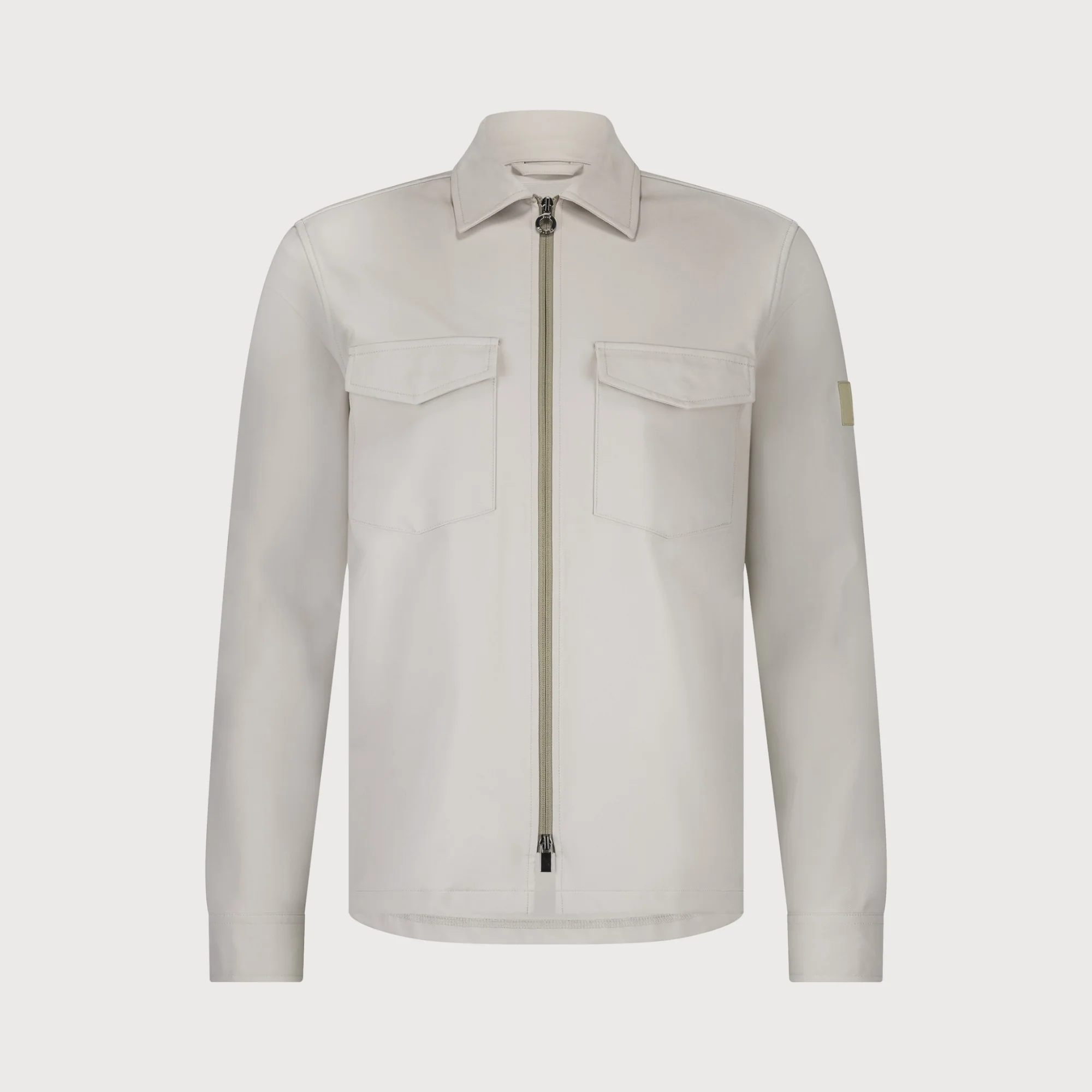 Blue Industry shirtjacket pisas25-m100 grey