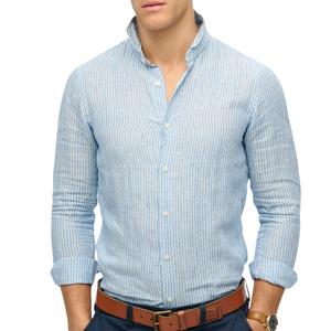Superdry Linnen overhemd ls dessin