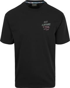 Scotch and Soda Scotch & Soda T-Shirt Artwork Zwart