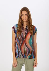 MARC AUREL Hemd mit Summer Dark Print
