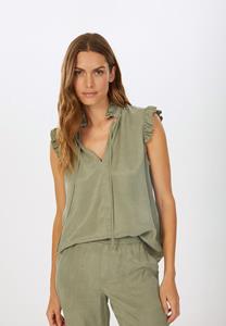 MARC AUREL Bluse aus Tencelmischung