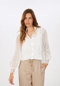 MARC AUREL Bluse mit Spitzenbändern