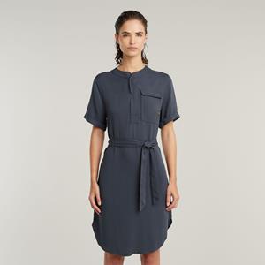 G-Star RAW Jurk Belted - Grijs - Dames