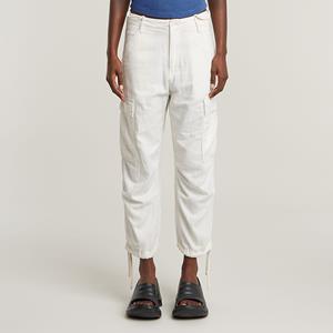 G-Star RAW Cropped Cargo Broek - Wit - Dames