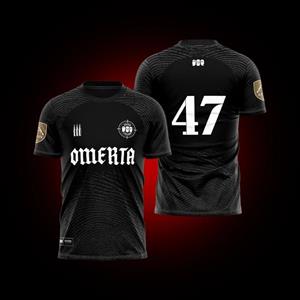 Xuhaijian02 maillot omerta 47 t-shirt heren casual zwart wit top y2k kleding XXS