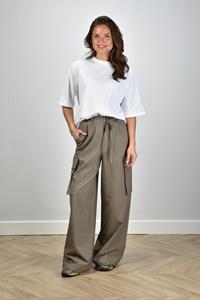 Rohe RÓHE cargo broek taupe