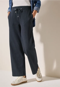 Cecil Wide Legs broek met structuur
