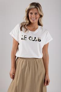 Nukus Nks04001 114 femke shirt le club offwhite/black