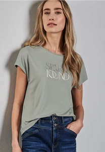 STREET ONE T-shirt met tekst