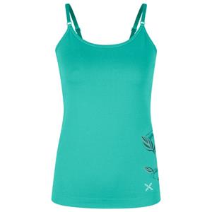 Montura  Women's Flower Seamless Canotta - Top, turkoois